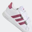 Adidas | Infants Grand Court 2.0 (White/Magenta)