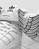 Adidas Jeremy Scott x Wings 4.0 'Cloud White' Sneakers | Men's Size 4.5