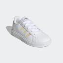 Adidas | Kids Grand Court 2.0 K (White/Iridescent)