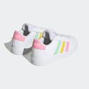 Adidas | Kids Grand Court 2.0 (White/Pulse Mint/Beam Pink) 11K