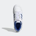 Adidas Kids Kids White & Blue Forum Low Little Kids Sneakers