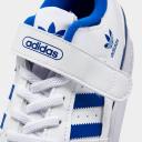 Adidas Kids Kids White & Blue Forum Low Little Kids Sneakers
