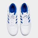 Adidas Kids Kids White & Blue Forum Low Little Kids Sneakers
