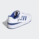 Adidas Kids Kids White & Blue Forum Low Little Kids Sneakers