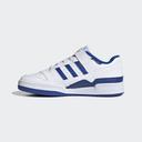 Adidas Kids Kids White & Blue Forum Low Little Kids Sneakers
