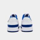 Adidas Kids Kids White & Blue Forum Low Little Kids Sneakers