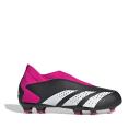 Adidas Kids Predator Accuracy.3 LL FG Black/Pink, 3.5