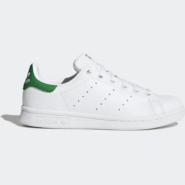 Adidas Kids Stan Smith J Shoes - Size 5 - White