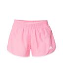 adidas-Marathon 20 Shorts-Women-Bliss Pink / White-M