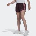 adidas-Marathon 20 Shorts-Women-Shadow Maroon / Bliss Pink-S