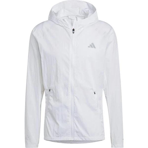 Adidas Marathon Jacket White L Man