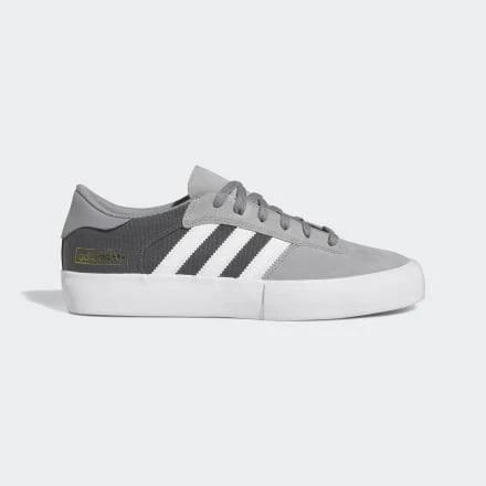 Adidas Matchbreak Super Shoes Grey / Grey Five / White 6 - Unisex Skateboarding Trainers
