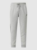 Adidas - Men's 3 Stripe French Terry Pants - Medium Grey Heather/Black - XL