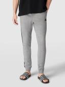 Adidas - Men's 3 Stripe French Terry Pants - Medium Grey Heather/Black - XL