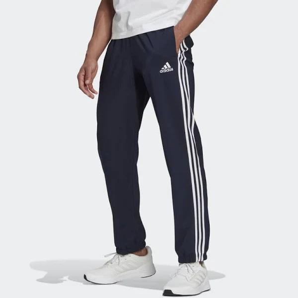 Adidas Men's Aeroready Essentials Elastic Cuff 3-Stripes Pants