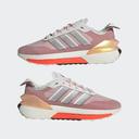 Adidas Men's Avery Sneakers in Grey/White/Solar Red, Size UK 6