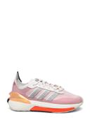 Adidas Men's Avery Sneakers in Grey/White/Solar Red, Size UK 6