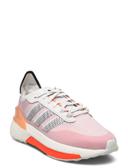 Adidas Men's Avery Sneakers in Grey/White/Solar Red, Size UK 6