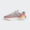 Adidas Men's Avery Sneakers in Grey/White/Solar Red, Size UK 6