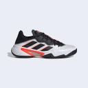Adidas Men's Barricade Tennis Shoes (Cloud White/Core Black/Solar Red) 12.5 US