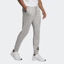 Adidas Men's Big Logo French Terry Pants (Medium Grey Heather/Black) L
