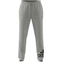 Adidas Men's Big Logo French Terry Pants (Medium Grey Heather/Black) L