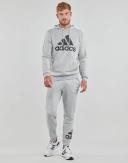 Adidas Men's Big Logo French Terry Pants (Medium Grey Heather/Black) L