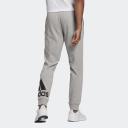 Adidas Men's Big Logo French Terry Pants (Medium Grey Heather/Black) M