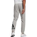 Adidas Men's Big Logo French Terry Pants (Medium Grey Heather/Black) S