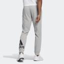 Adidas Men's Big Logo French Terry Pants (Medium Grey Heather/Black) S