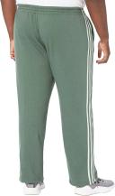Adidas Men's Essentials Fleece Open Hem 3-Stripes
