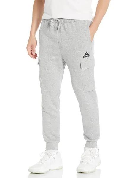 Adidas Men's Essentials Fleece Regular Tapered Cargo Pants
