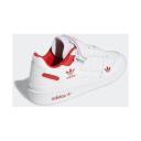 Adidas Men's Forum Low (White/Red/White, Size 11H)