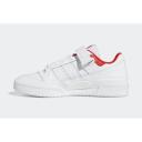 Adidas Men's Forum Low (White/Red/White, Size 11H)