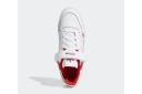 Adidas Men's Forum Low (White/Red/White, Size 11H)