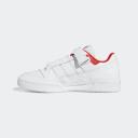 Adidas Men's Forum Low (White/Red/White, Size 8H)