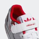Adidas Men's Forum Low (White/Red/White, Size 8H)