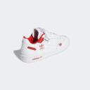 Adidas Men's Forum Low (White/Red/White, Size 8H)