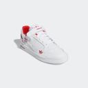 Adidas Men's Forum Low (White/Red/White, Size 8H)