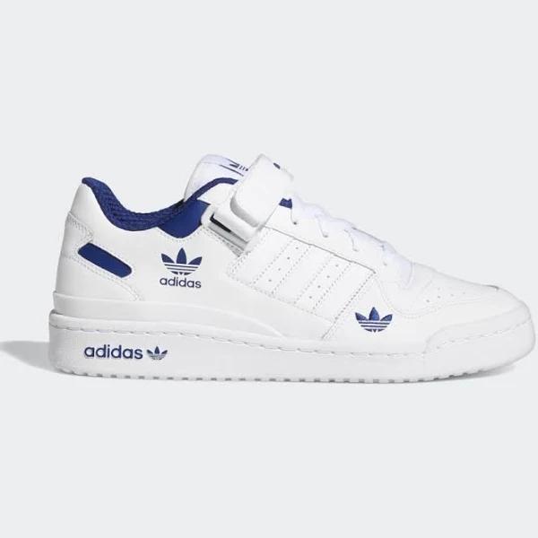 Adidas Men's Forum Low (White/Red/White, Size 8H)