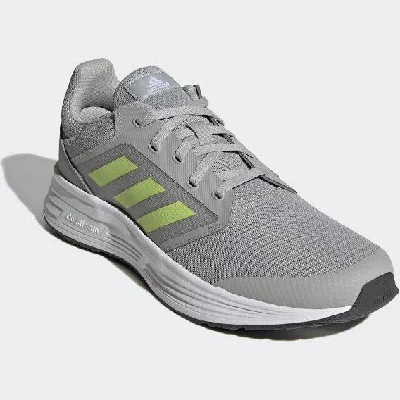 Adidas Men's Galaxy 5 Running Shoes (White/Grey Two/Grey Six)