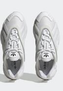 Adidas Men's Oztral Sneakers in White/Core Black, Size UK 12
