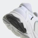 Adidas Men's Oztral Sneakers in White/Core Black, Size UK 12