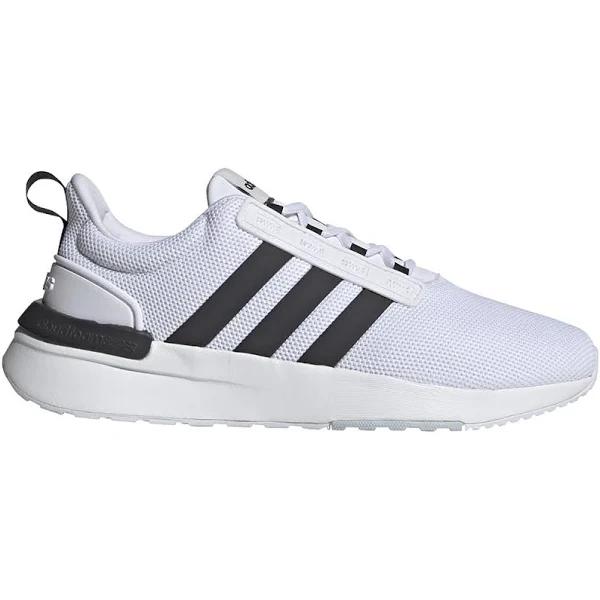 Adidas Men's Racer TR21 Shoes, Size 13, White/Black