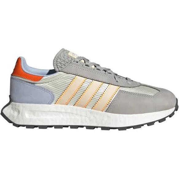 Adidas Men's Retropy E5 Sneakers in Off White/Acid Orange, Size UK 7 | END. Clothing