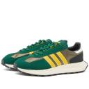 Adidas Men's Retropy E5 Sneakers in Olive Strata/Bold Gold, Size UK 7 | END. Clothing