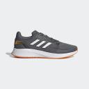 Adidas Men's Runfalcon 2.0 Running Shoes (Grey Four/White/Orange Rush) 9 US
