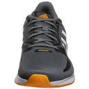 Adidas Men's Runfalcon 2.0 Running Shoes (Grey Four/White/Orange Rush) 9 US