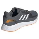 Adidas Men's Runfalcon 2.0 Running Shoes (Grey Four/White/Orange Rush) 9 US