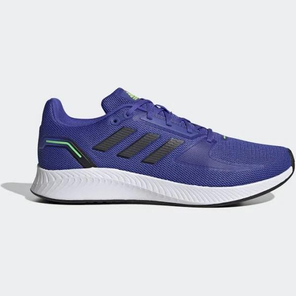Adidas Men's Runfalcon 2.0 Running Shoes (Sonink/Carbon/Screaming Green, Size 10.5 US)